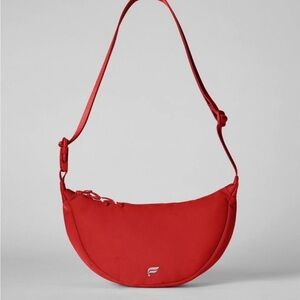 Fabletics Bold Red Shoulder Bag